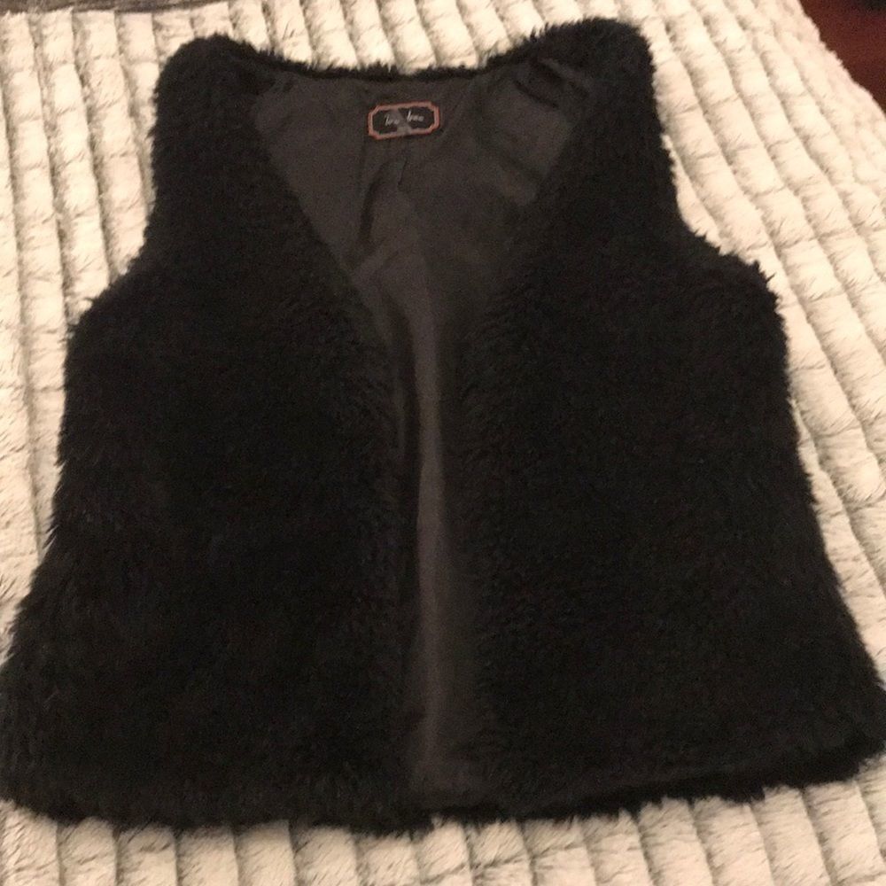 Cute faux fur vest